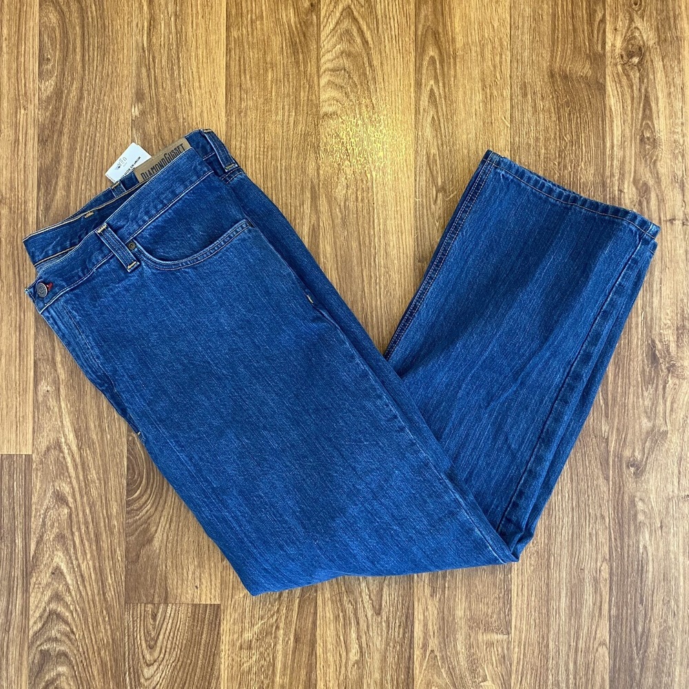 Diamond Gusset Jeans‎ Women 42x29 Boyfriend DWRBOY-814 Made In USA